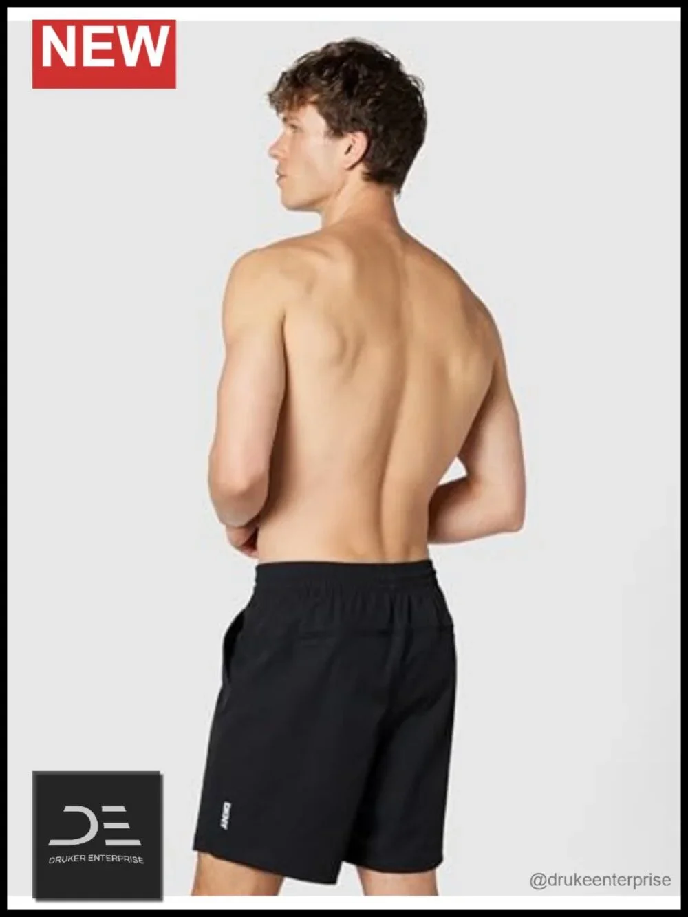 Men's Stretch Quick Dry Volley UPF 40+ Protection Swim Trunk